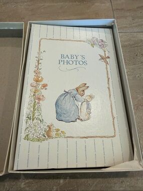 CR Gibson Baby  Photo Album Memory Book - Beatrix Potter Peter Rabbit